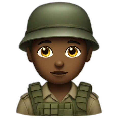 child soldier emoji