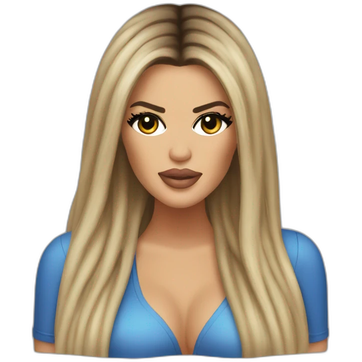 khloe kardashian beach bum emoji