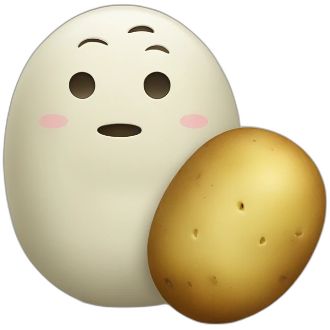 Lucashenco and potato emoji