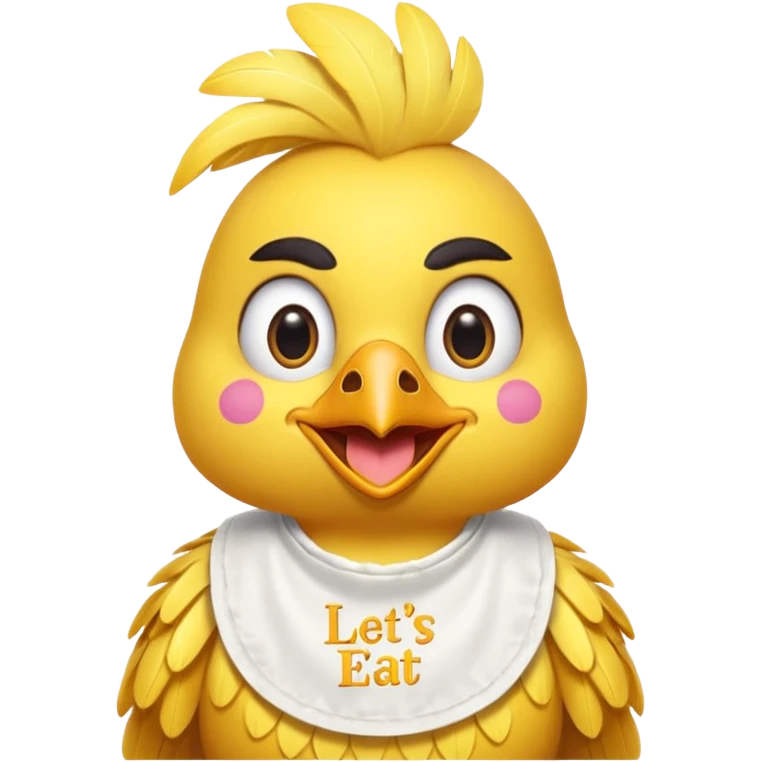 Chica from Five Nights At Freddy's Movie emoji