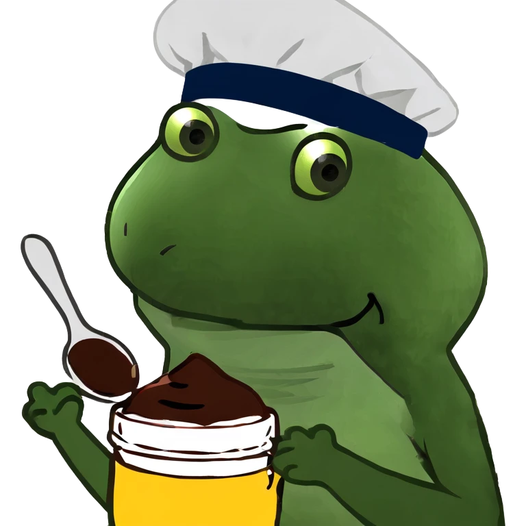 Chocolate pudding cup emoji