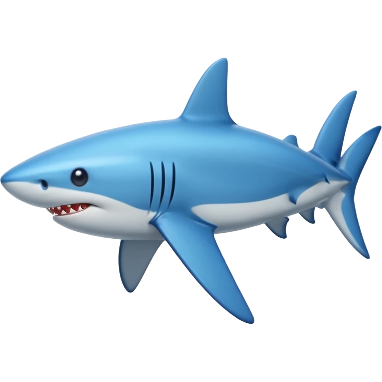 Tiburon azul emoji