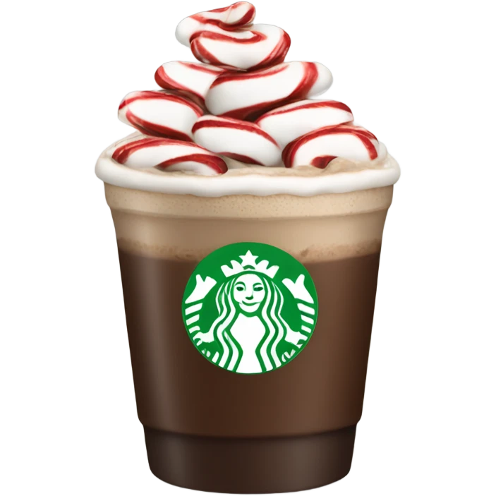 peppermint mocha drink  emoji