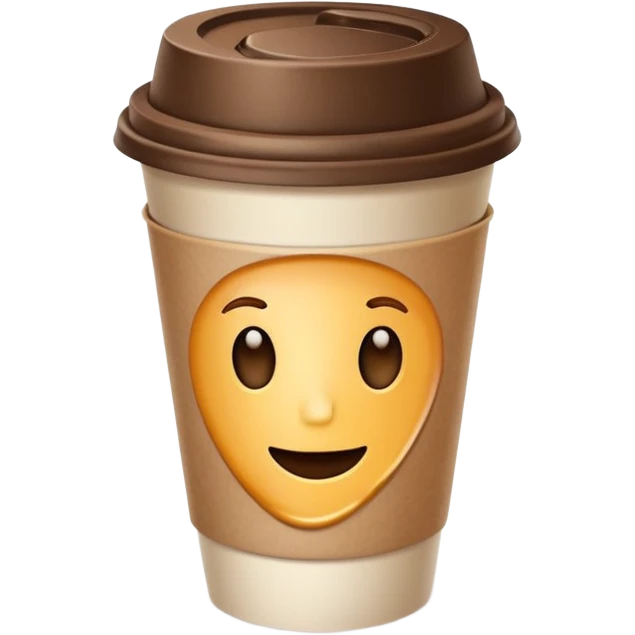 Takeaway coffee emoji
