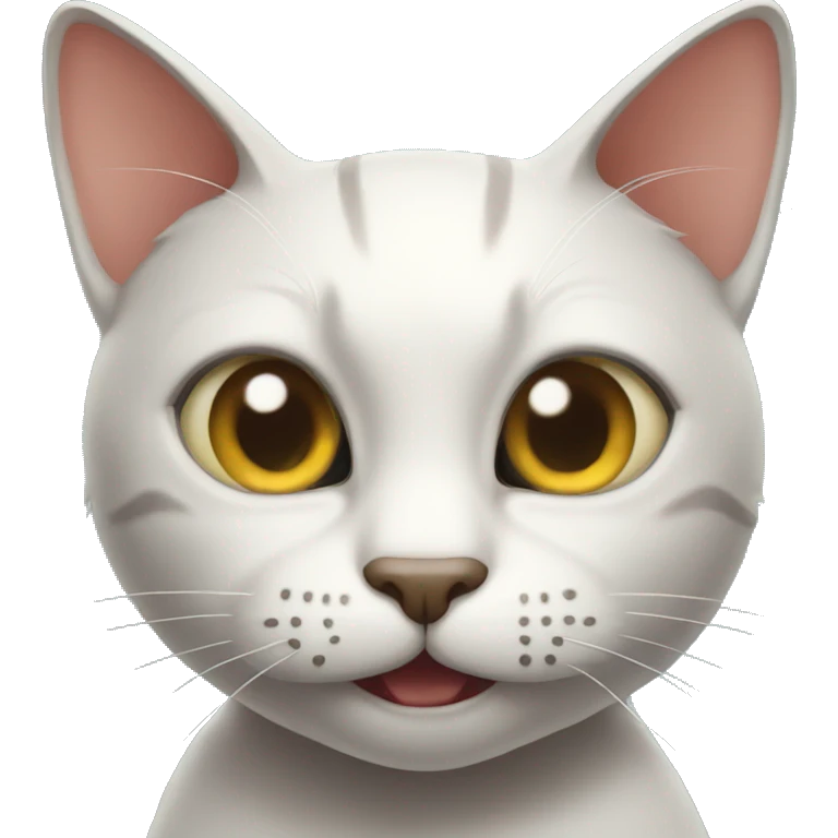 freaky cat emoji
