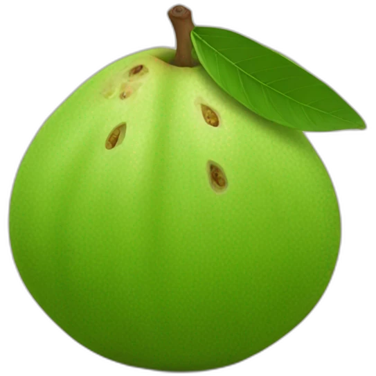 Guava emoji