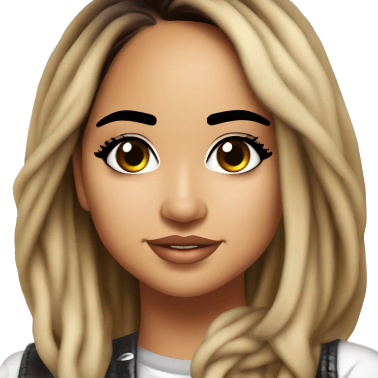 Rebbeca Marie Gomez, known professionally as Becky G, is an American singer and actress. She first gained recognition in 2011 for her cover versions of popular songs, many of which she uploaded to YouTube emoji