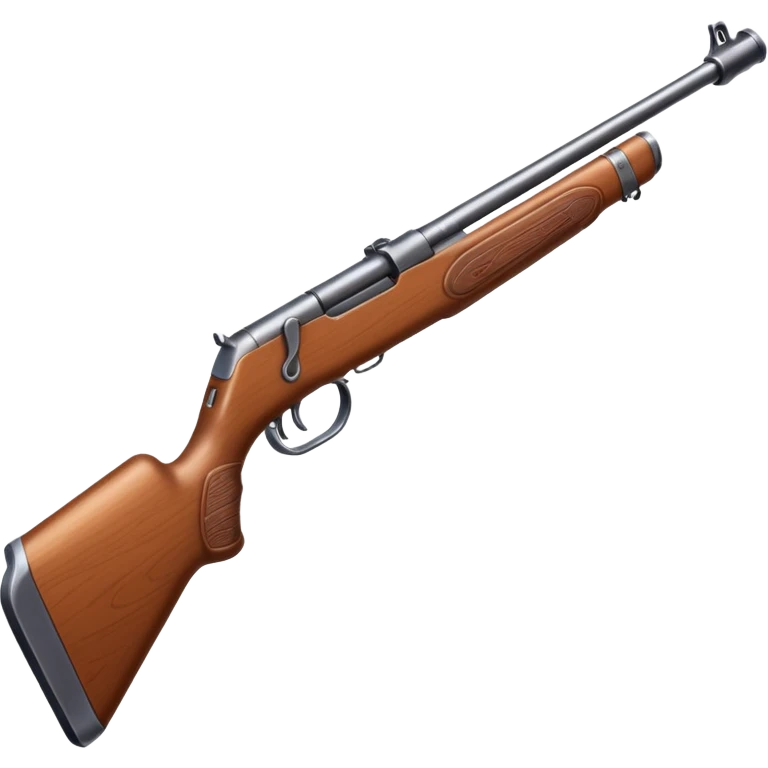wood traditional rifle emoji
