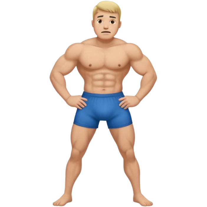 a man farting by his butt  emoji