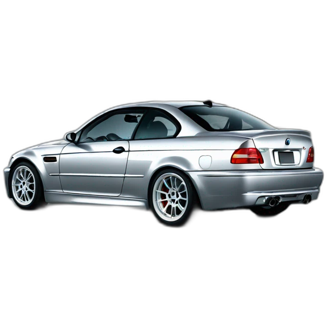 Silver E46 m3 emoji