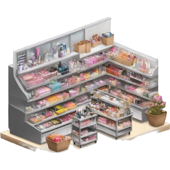 Make up market  emoji