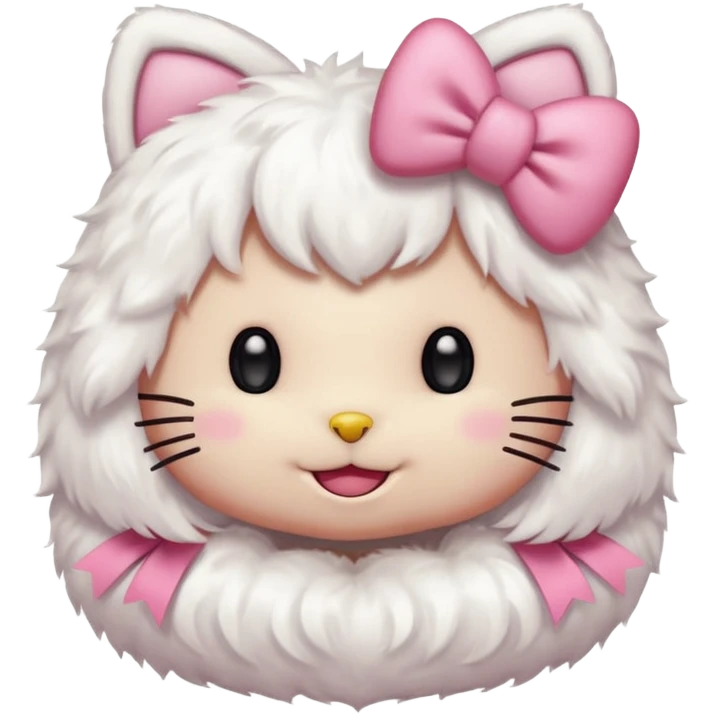 Hello kity emoji