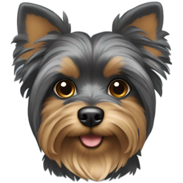 Perro Yorkshire pequeño emoji