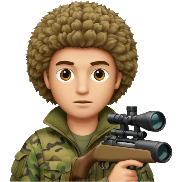 bushy sniper emoji