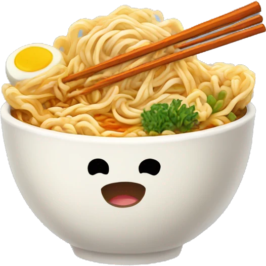 Ramen food emoji