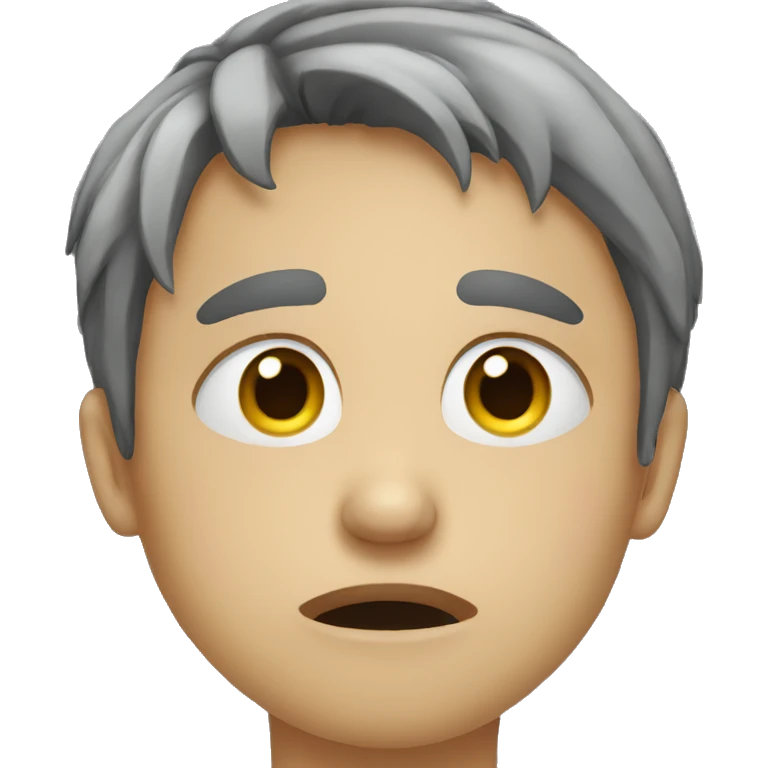 person crying in their own tears emoji