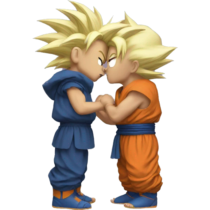 goku kiss emoji