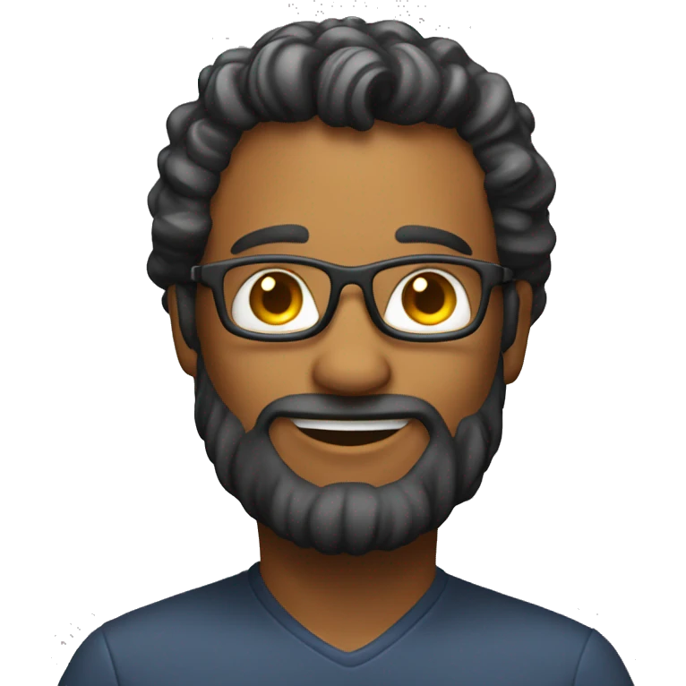happy thinking tech guru emoji