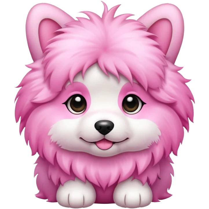 Puppy pink emoji