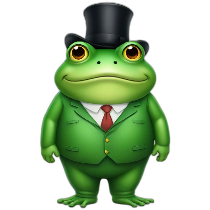 mr frog is obese emoji