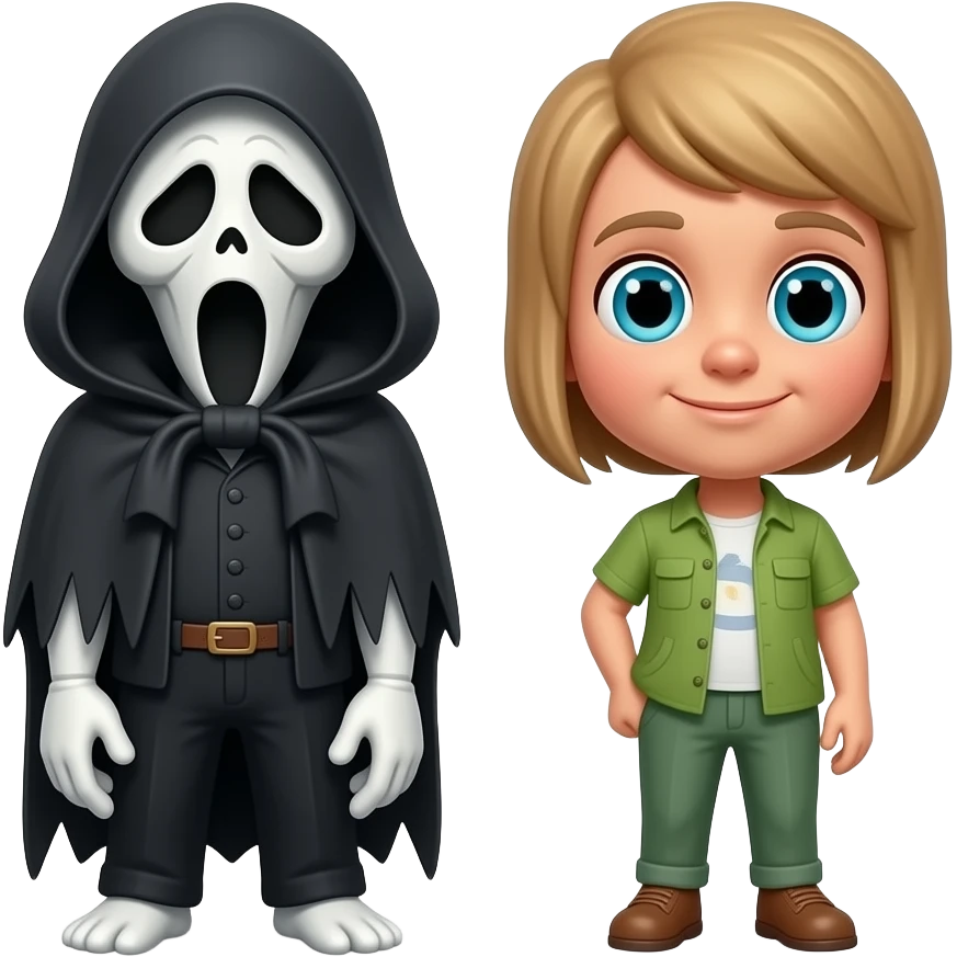 Slenderman e Cocomelon emoji