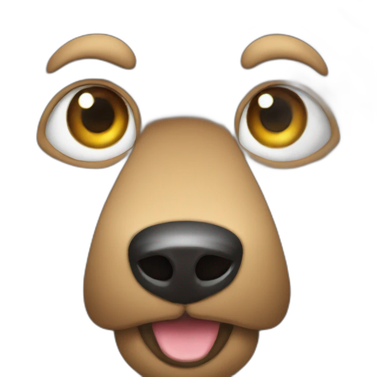 bear with cats eye emoji