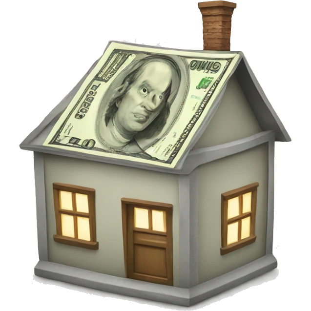 Money house emoji