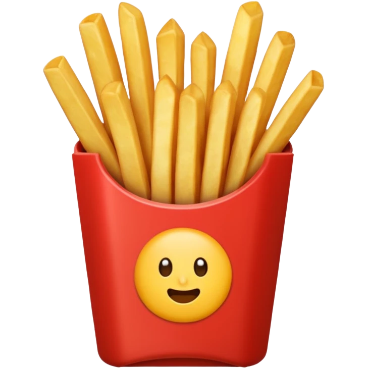 french fries emoji