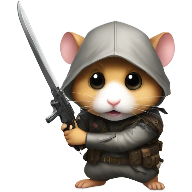 Hamster assassin  emoji