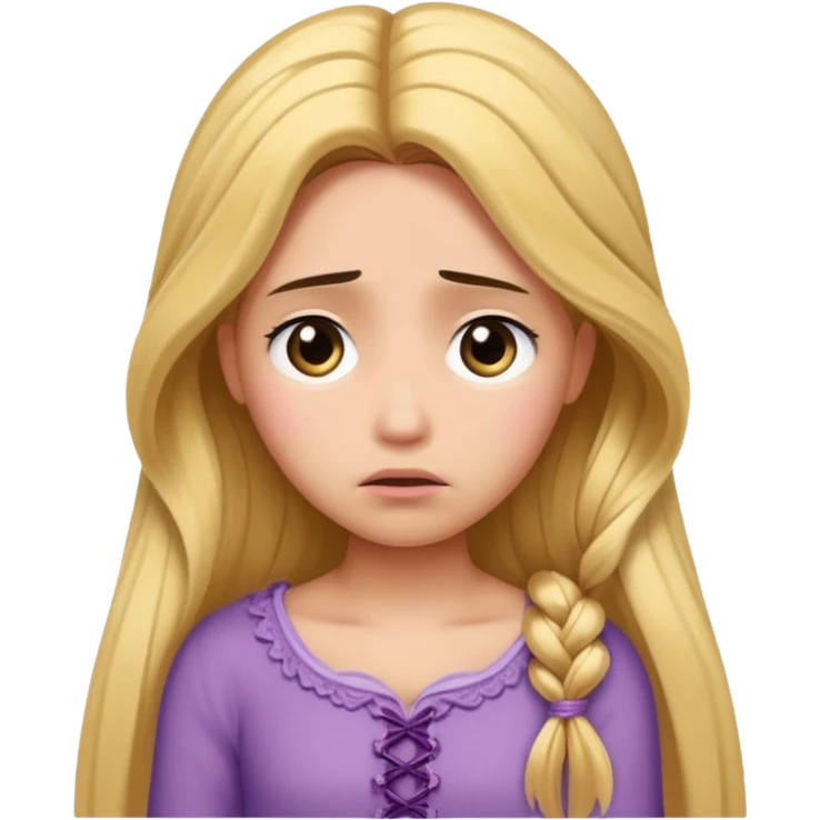 Rapunzel syndrome  emoji