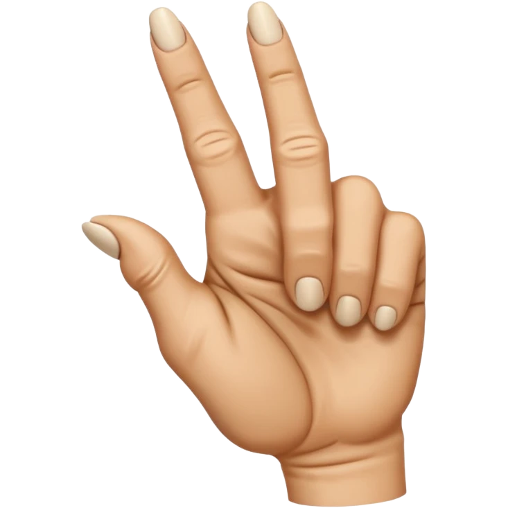 Let it be the hand showing the vulgar finger but down emoji