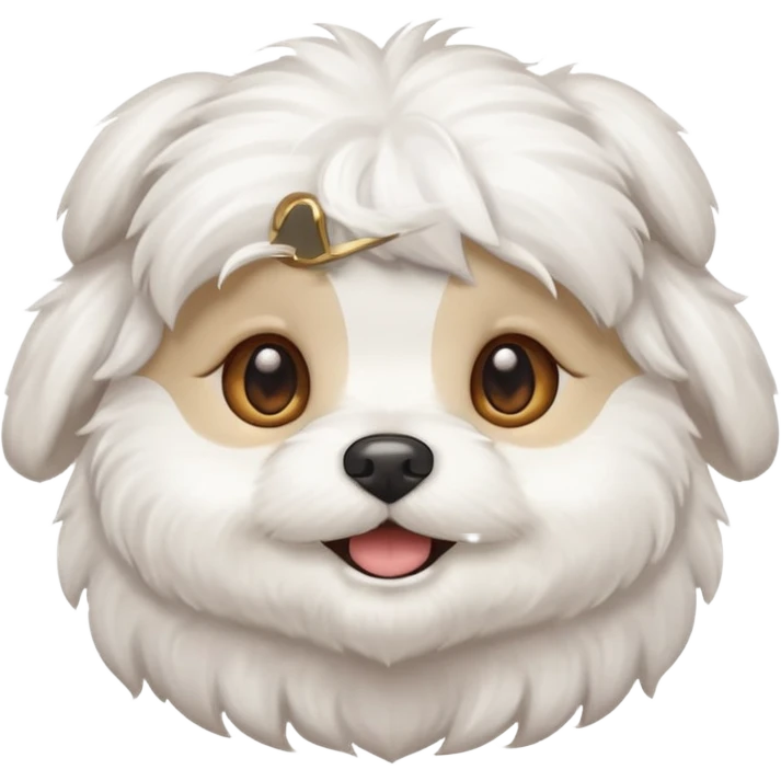 smille white Maltese emoji