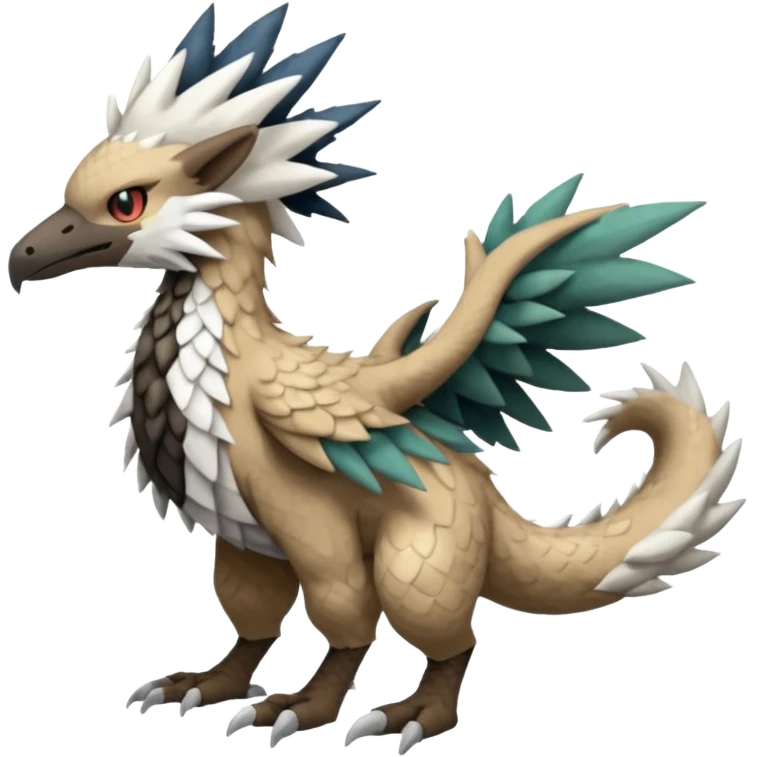 Trico-Silvally-Fakémon-creature-fusion (full body) emoji