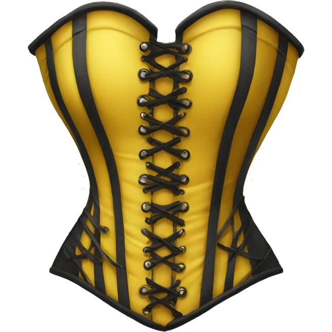 Yellow Corset emoji