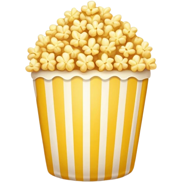 sweet popcorn emoji