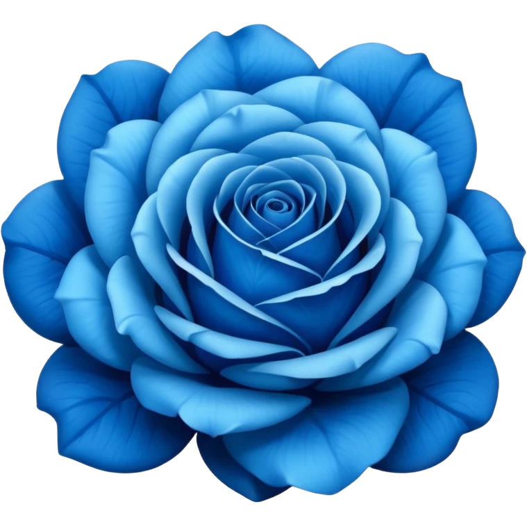 i need this type of blue flower  🌹  but the red prt should be blue emoji