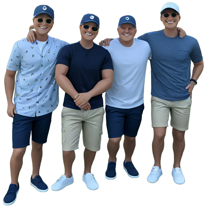 boys enjoying summer day emoji