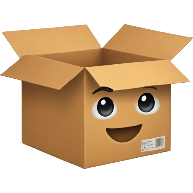 cardboard box  emoji
