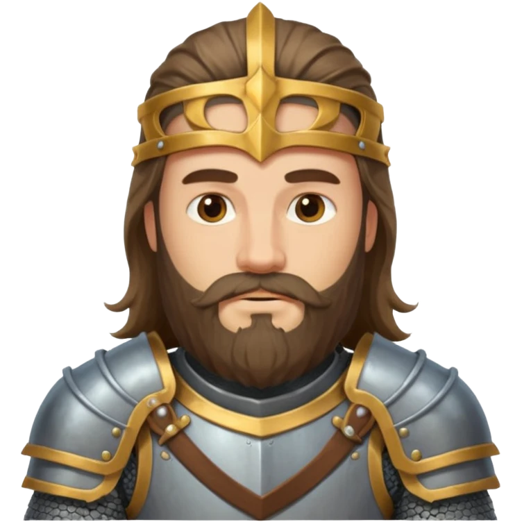BEARDED Knights long hair long beard emoji