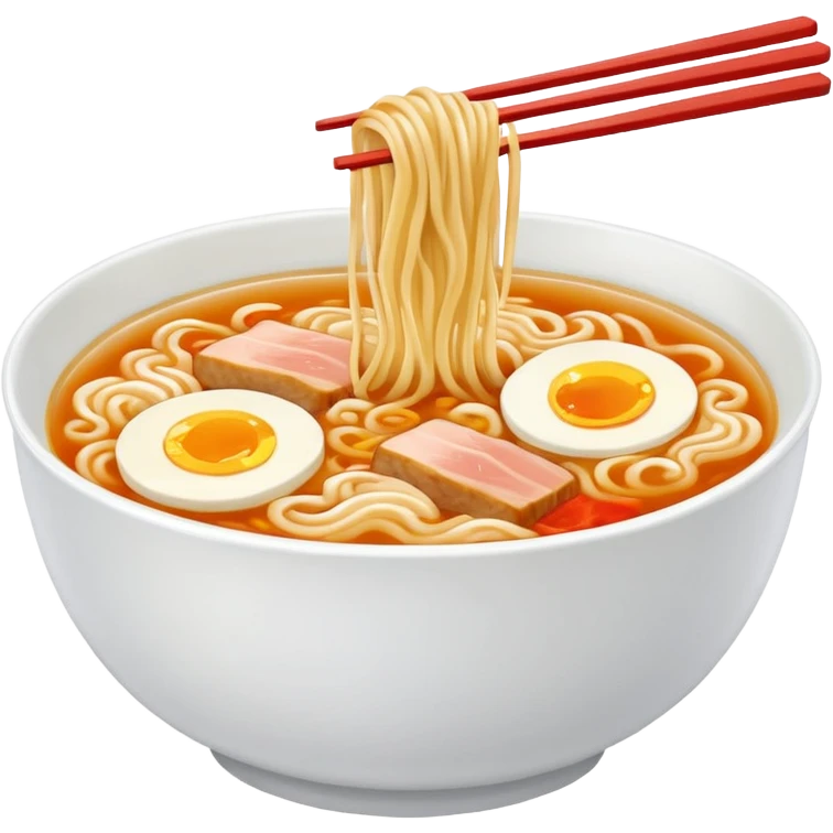 GENERATE ME A BOWL OF RAMEN MAKEIT PLAIN emoji
