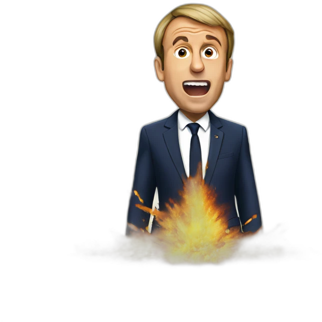 emmanuel-macron explosion emoji