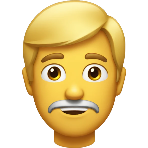 Sorry said by fair man  emoji