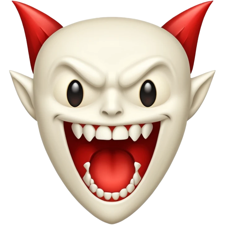 vampire teeth emoji