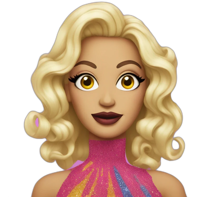 Olek drag queen emoji