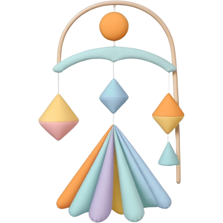 baby Hanging mobile  emoji