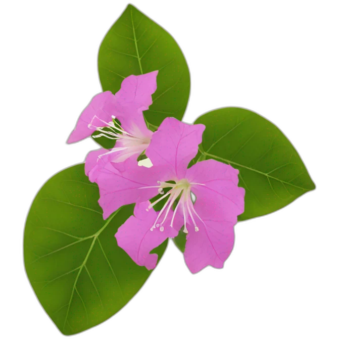 Bougainvilea glabra emoji