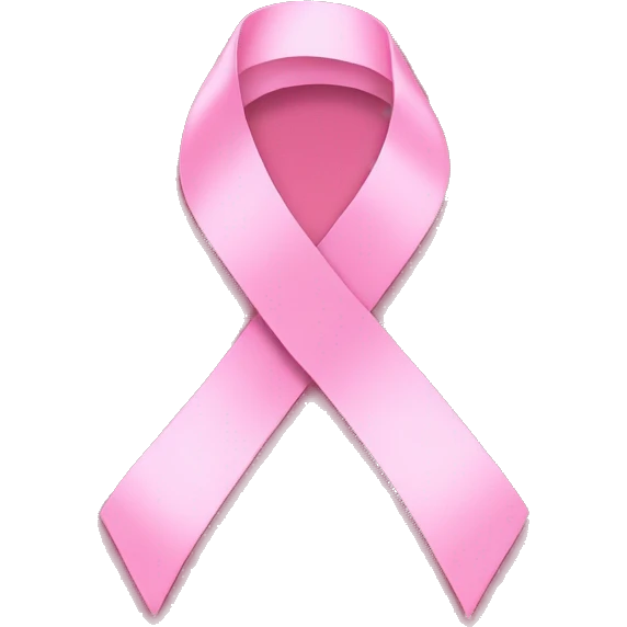 Pink ribbon emoji