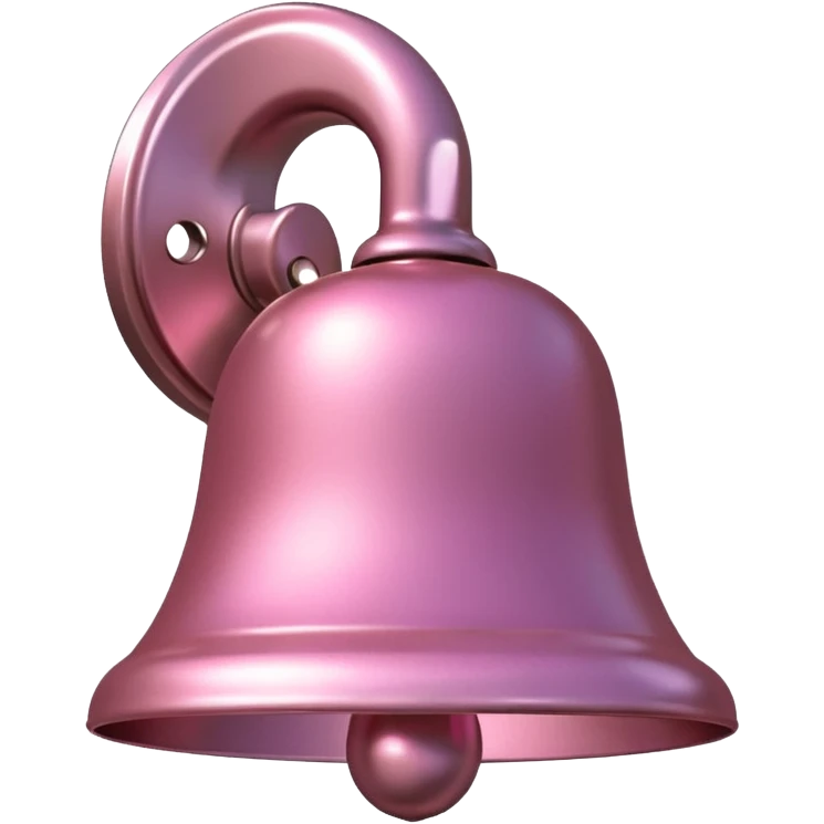 pink bell emoji