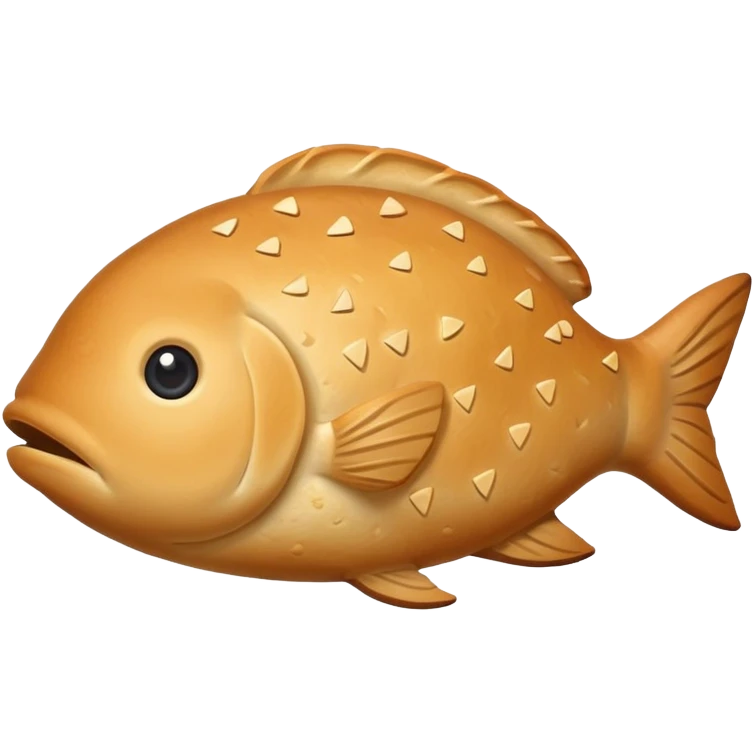 fish shape bread emoji