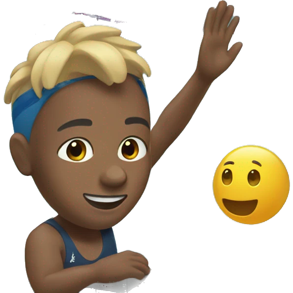 summer olympics boy swimming pool emoji